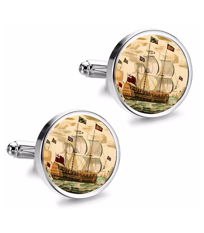 Gemelos de Camisa Magglass Barcos Nº4 16mm