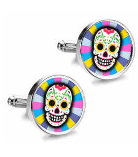 Gemelos de Camisa Magglass Calavera Catrina Nº10 16mm