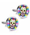 Gemelos de Camisa Magglass Calavera Catrina Nº10 16mm