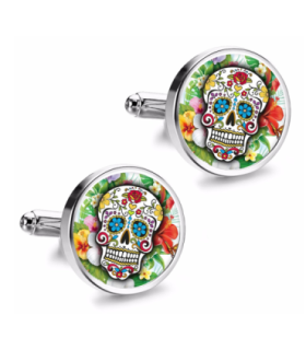 Gemelos de Camisa Magglass Calavera Catrina Nº11 16mm