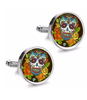 Gemelos de Camisa Magglass Calavera Catrina Nº13 16mm
