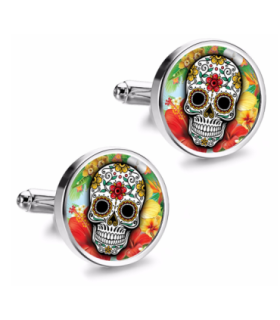 Gemelos de Camisa Magglass Calavera Catrina Nº17 16mm