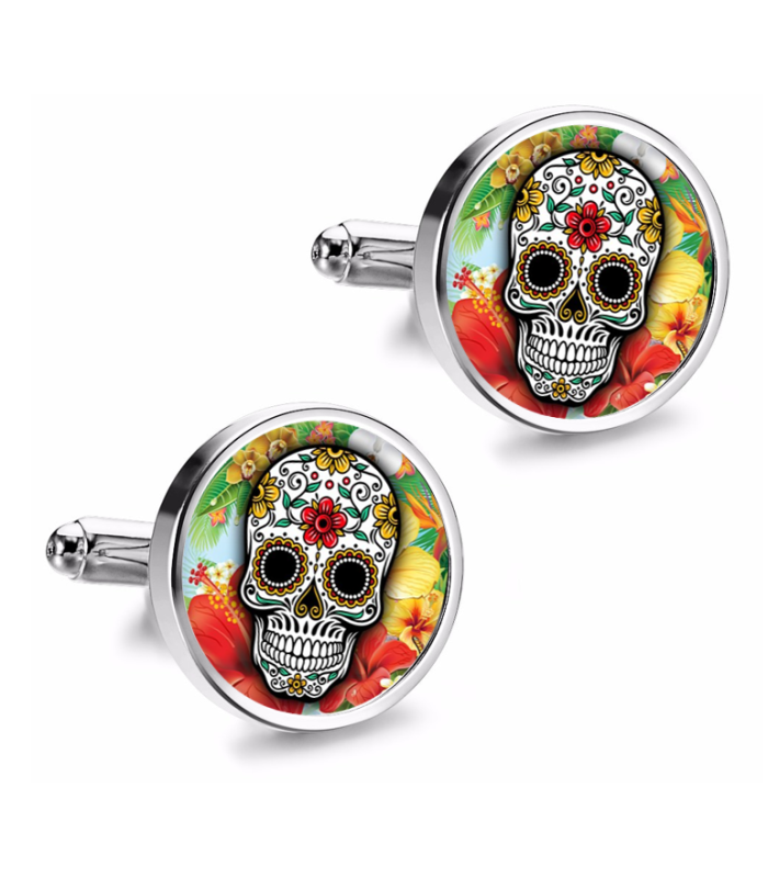 Gemelos de Camisa Magglass Calavera Catrina Nº17 16mm