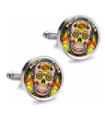 Gemelos de Camisa Magglass Calavera Catrina Nº18 16mm