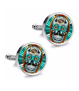 Gemelos de Camisa Magglass Calavera Catrina Nº19 16mm