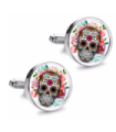 Gemelos de Camisa Magglass Calavera Catrina Nº20 16mm