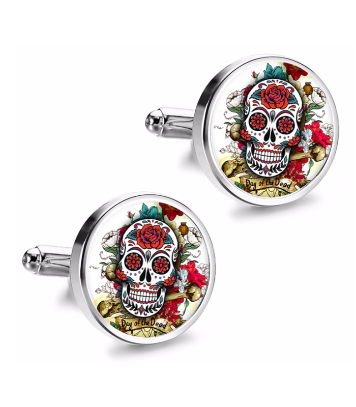 Gemelos de Camisa Magglass Calavera Catrina Nº23 16mm