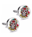 Gemelos de Camisa Magglass Calavera Catrina Nº23 16mm
