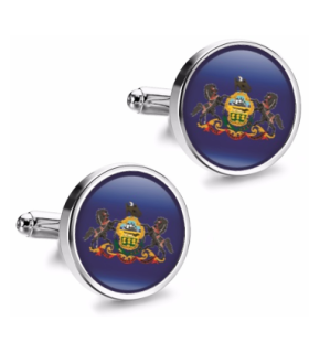 Gemelos de Camisa Magglass del Estado de Pensilvania 16mm