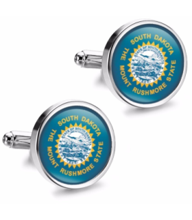 Gemelos de Camisa Magglass del Estado de South Dakota 16mm