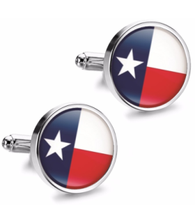 Gemelos de Camisa Magglass del Estado de Texas 16mm