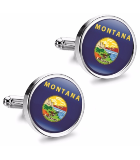 Gemelos de Camisa Magglass Estado Montana 16mm