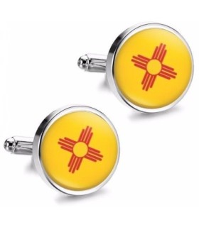 Gemelos de Camisa Magglass Estado New Mexico 16mm