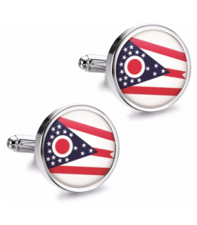 Gemelos de Camisa Magglass Estado Ohio 16mm