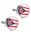 Gemelos de Camisa Magglass Estado Ohio 16mm
