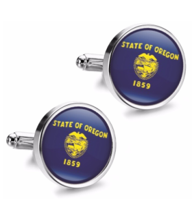 Gemelos de Camisa Magglass Estado Oregon 16mm