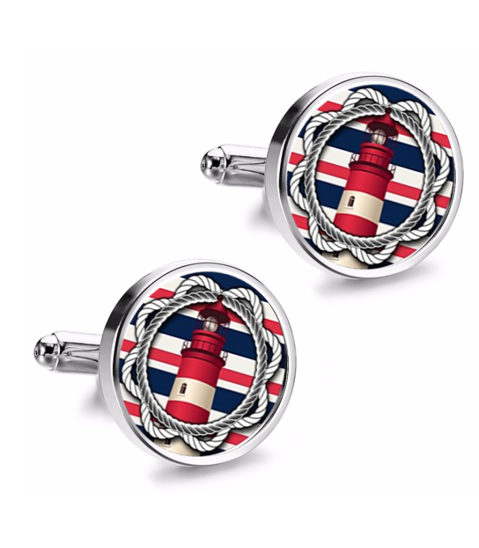 Gemelos de Camisa Magglass Faro Nautico Nº11 16mm