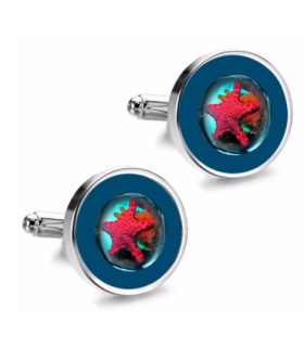 Gemelos de Camisa Magglass Fondo Marino Nº16 16mm