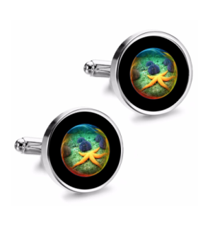 Gemelos de Camisa Magglass Fondo Marino Nº21 16mm