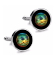 Gemelos de Camisa Magglass Fondo Marino Nº21 16mm