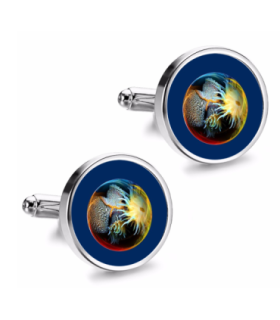 Gemelos de Camisa Magglass Fondo Marino Nº23 16mm