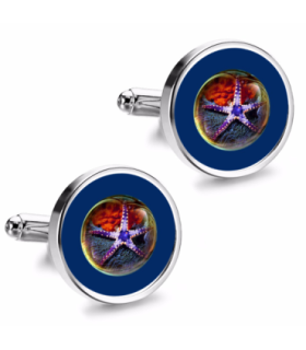 Gemelos de Camisa Magglass Fondo Marino Nº6 16mm