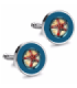 Gemelos de Camisa Magglass Fondo Marino Nº7 16mm