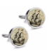 Gemelos de Camisa Magglass Grabados Barcos Nº6 16mm