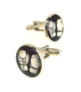 Gemelos de Camisa Magglass Guantes Boxeo 16 mm