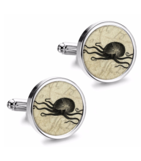 Gemelos de Camisa Magglass Monstruos y Criaturas del Mar Nº10 16mm