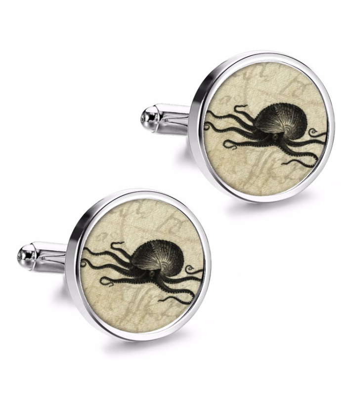 Gemelos de Camisa Magglass Monstruos y Criaturas del Mar Nº10 16mm