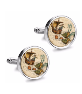 Gemelos de Camisa Magglass Monstruos y Criaturas del Mar Nº13 16mm