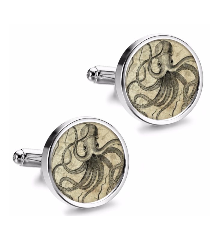 Gemelos de Camisa Magglass Monstruos y Criaturas del Mar Nº8 16mm