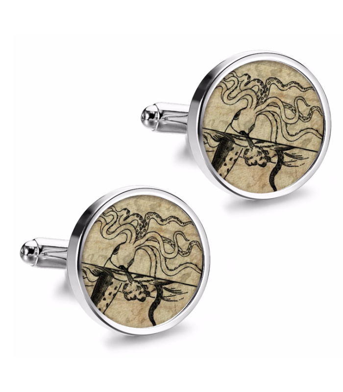 Gemelos de Camisa Magglass Monstruos y Criaturas del Mar Nº9 16mm