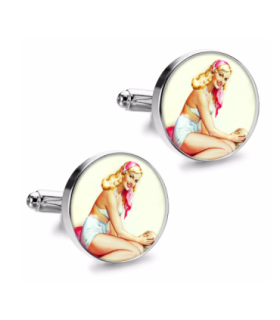 Gemelos de Camisa Magglass Pin Up Girls Nº1 16mm