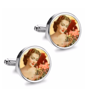 Gemelos de Camisa Magglass Pin Up Girls Nº12 16mm