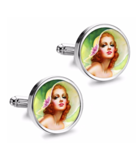 Gemelos de Camisa Magglass Pin Up Girls Nº17 16mm