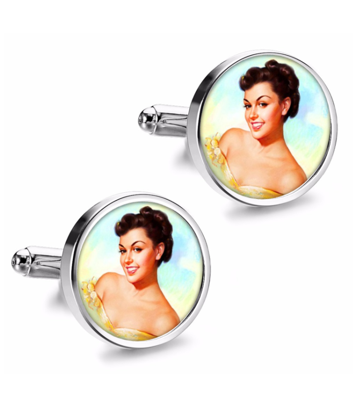 Gemelos de Camisa Magglass Pin Up Girls Nº18 16mm