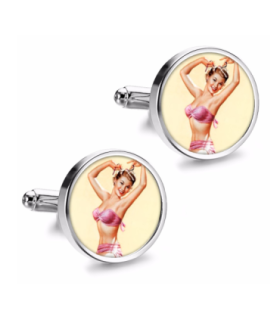 Gemelos de Camisa Magglass Pin Up Girls Nº19 16mm