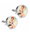 Gemelos de Camisa Magglass Pin Up Girls Nº2 16mm