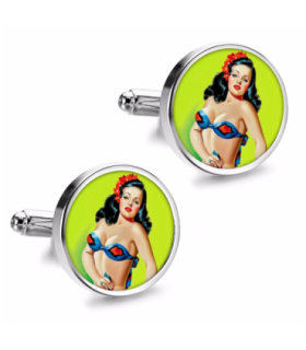 Gemelos de Camisa Magglass Pin Up Girls Nº22 16mm