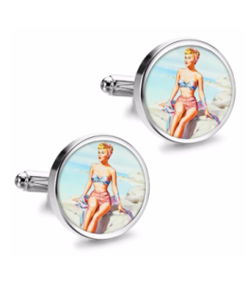 Gemelos de Camisa Magglass Pin Up Girls Nº4 16mm