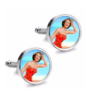 Gemelos de Camisa Magglass Pin Up Girls Nº6 16mm