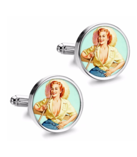 Gemelos de Camisa Magglass Pin Up Girls Nº7 16mm