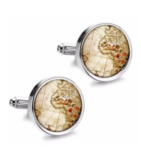 Gemelos de Camisa Magglass Rosa de los Vientos y Navegacion Nº14 16mm