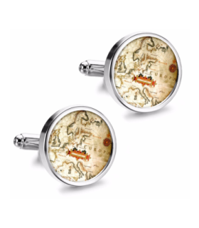 Gemelos de Camisa Magglass Rosa de los Vientos y Navegacion Nº9 16mm