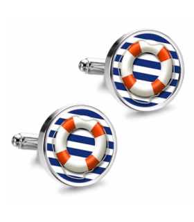 Gemelos de Camisa Magglass Salvavidas Nautico Nº14 16mm