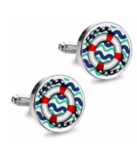 Gemelos de Camisa Magglass Salvavidas Nautico Nº16 16mm