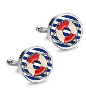 Gemelos de Camisa Magglass Salvavidas Nautico Nº17 16mm