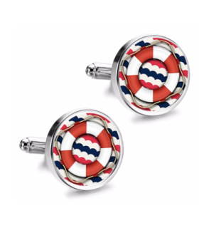 Gemelos de Camisa Magglass Salvavidas Nautico Nº4 16mm